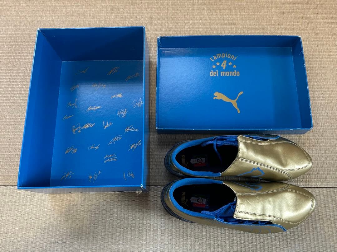 PUMA イタリア代表ワールドカップ優勝記念スパイク世界　2006足限定