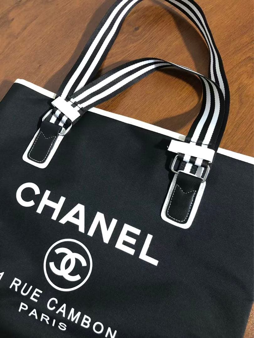 CHANEL ノベルティ ココマーク トートバッグnl