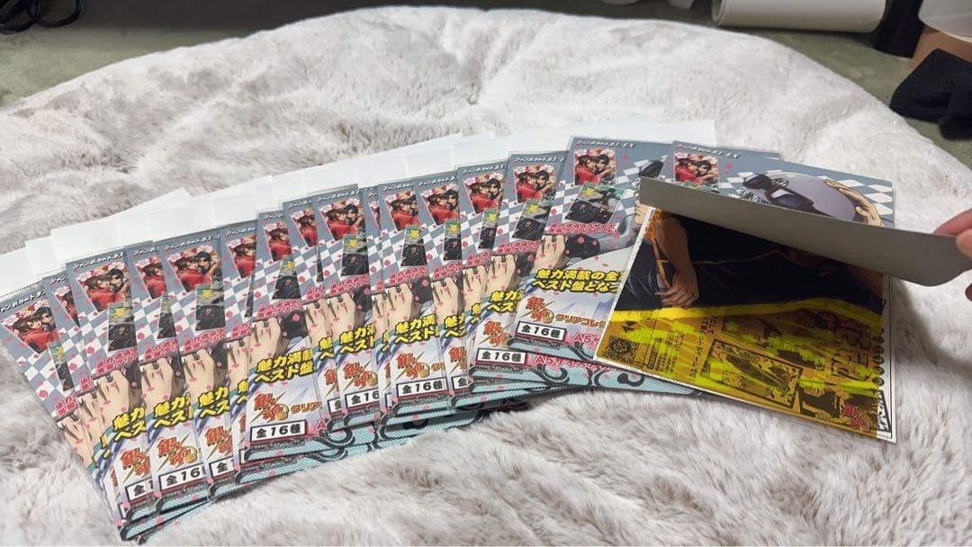 銀魂クリアコレクションB.I.G.ベスト盤 全16種フルコンプBOX付 坂田銀時