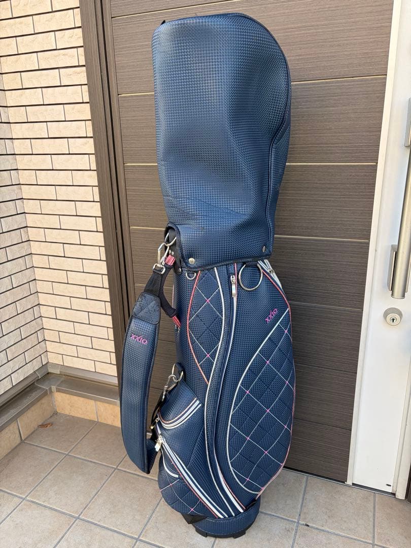 XXIO ネイビー ゴルフバッグ