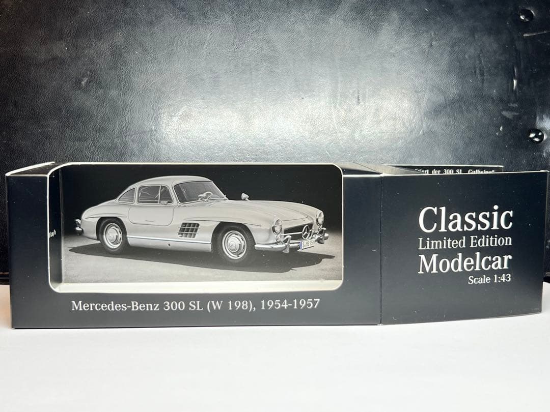 名車300 SL 1954 ホワイト ミニカー1/43