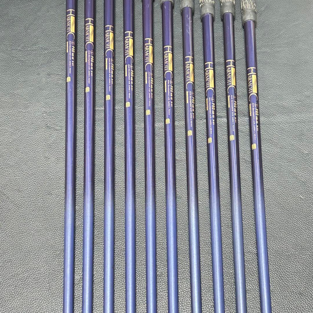 名器 ジャンボ尾崎 J's チタンマッスル ハーモテック 10本フルセット