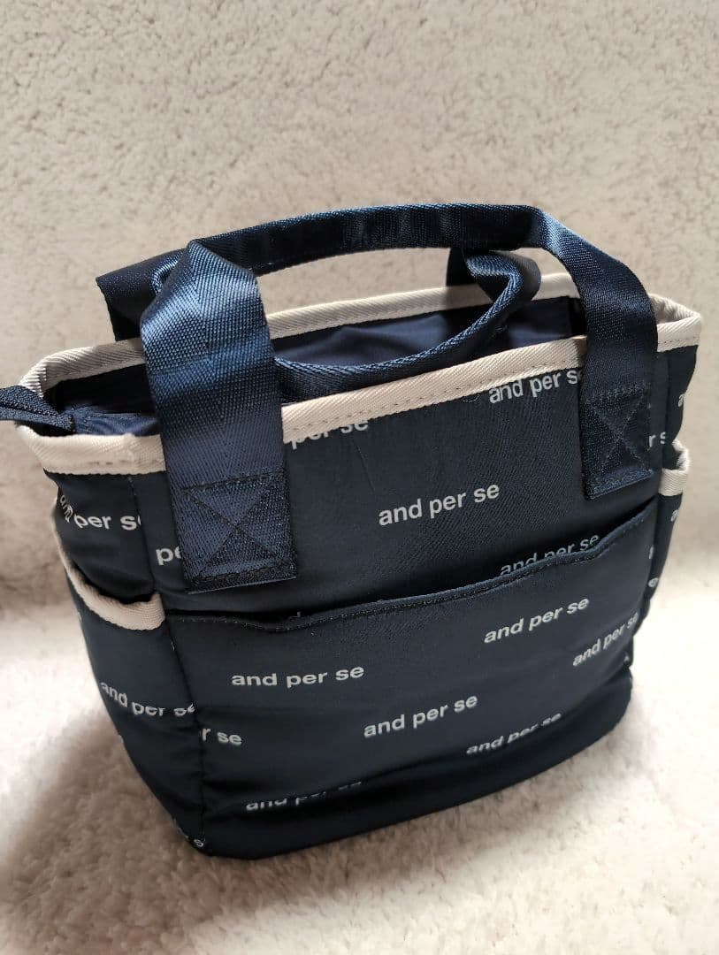 【and per se 】トートバッグ＆キャップセット