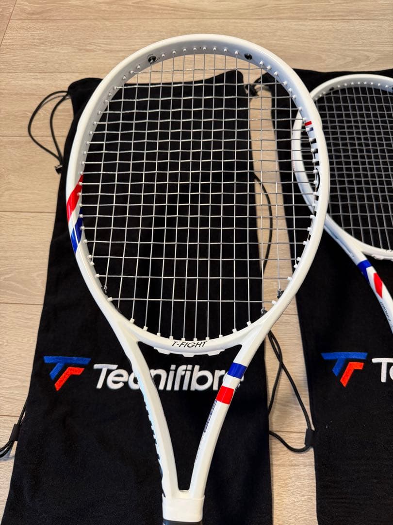 試打のみ スペック近い二本組 Tecnifibre T-FIGHT 300S