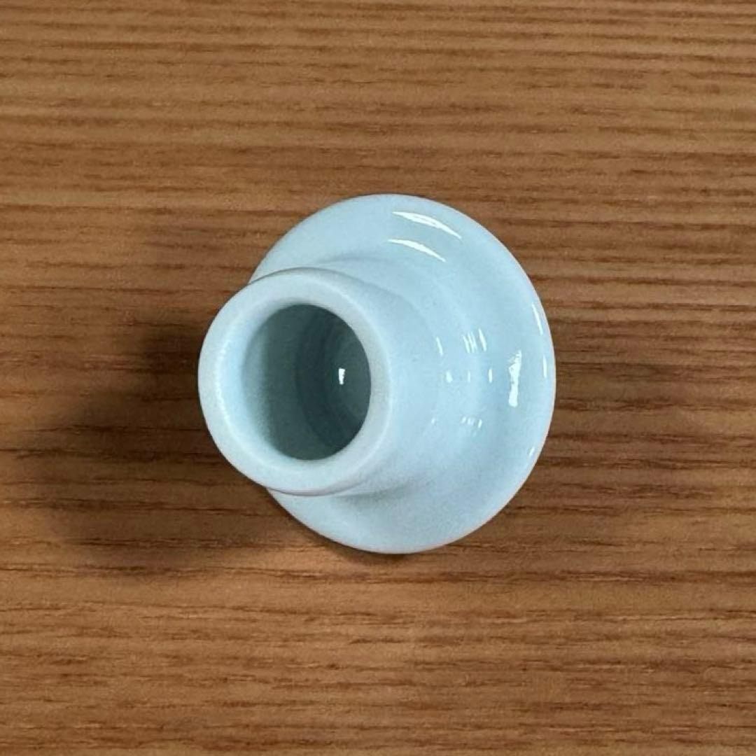 伊万里焼 畑萬陶苑：鍋島 瓢箪文 卵型醤油差し 台皿付☆