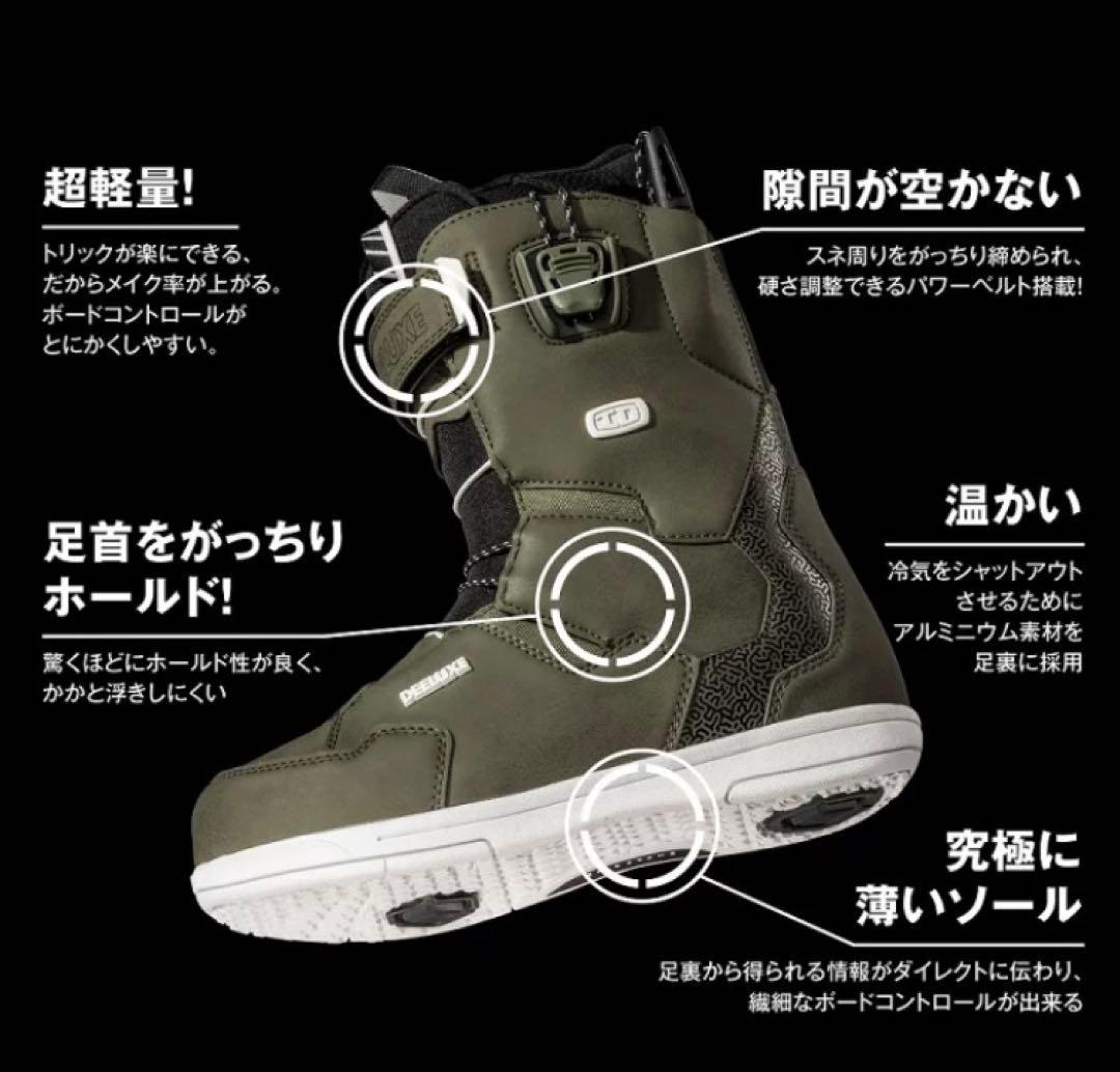 DEELUXE TEAM ID 23-24モデル ブーツ 25.5 美品