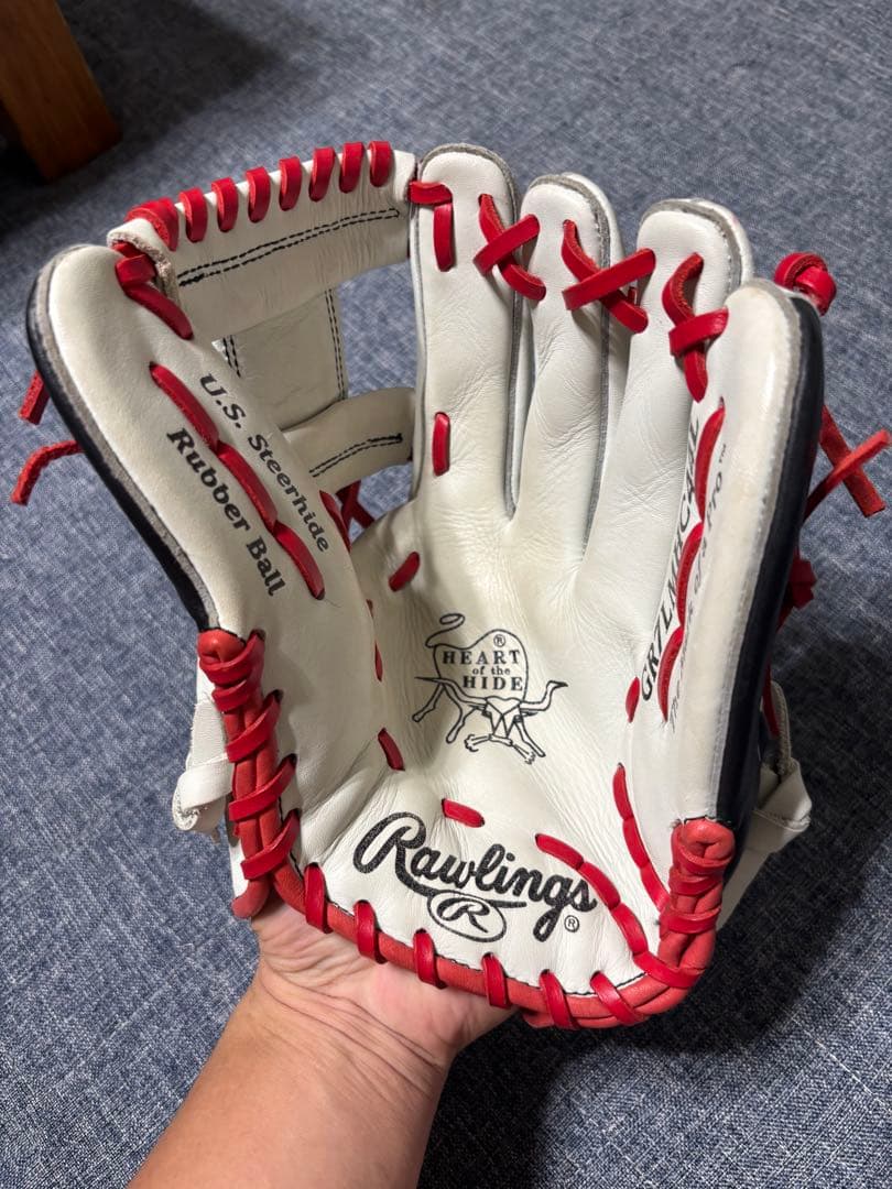 ローリングス軟式グローブ　千葉ロッテマリーンズ　限定グローブ