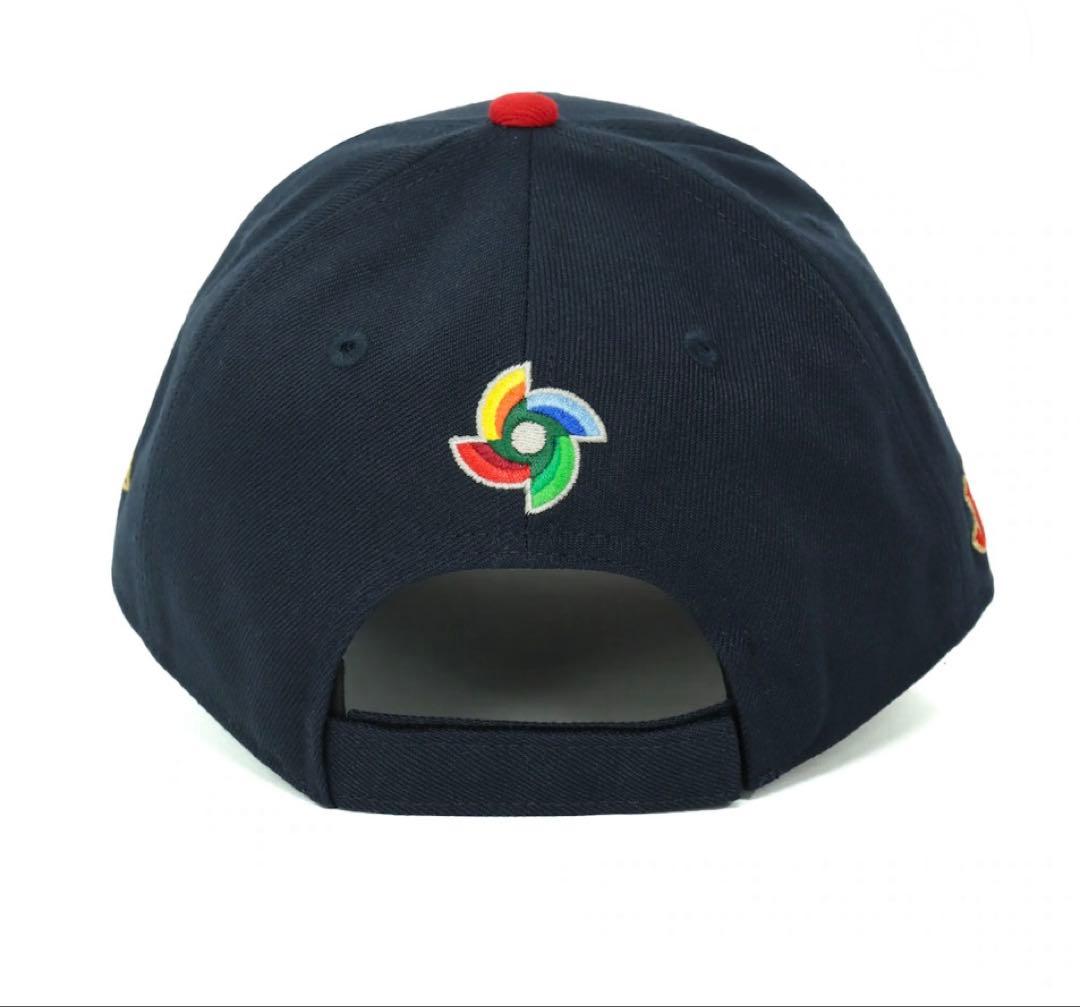 WBC侍ジャパン NEW ERA 9FORTY J ロゴ キャップ ネイビー