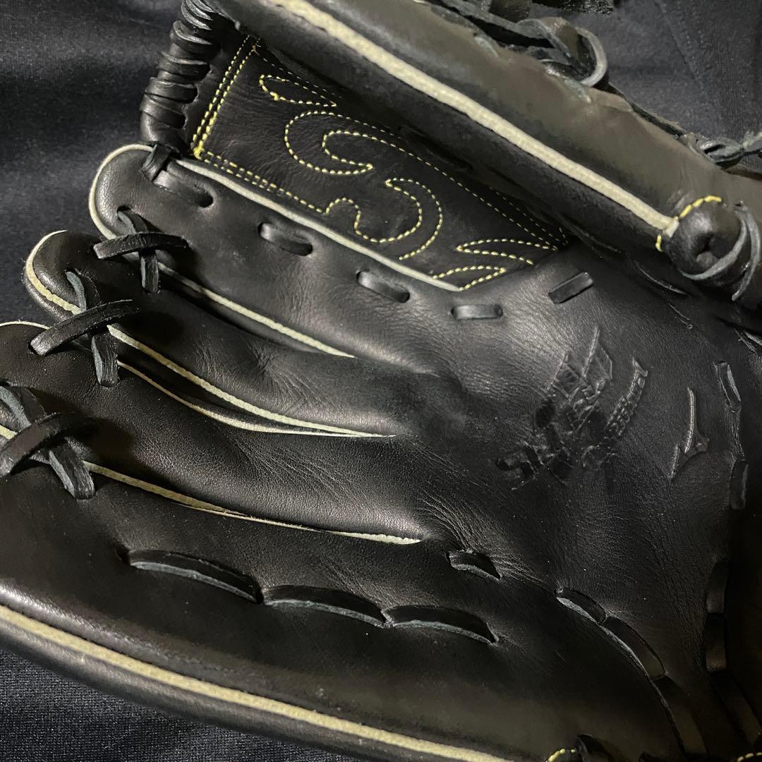 Mizuno Select9 軟式ピッチャー用グローブ 左利き　ブラック