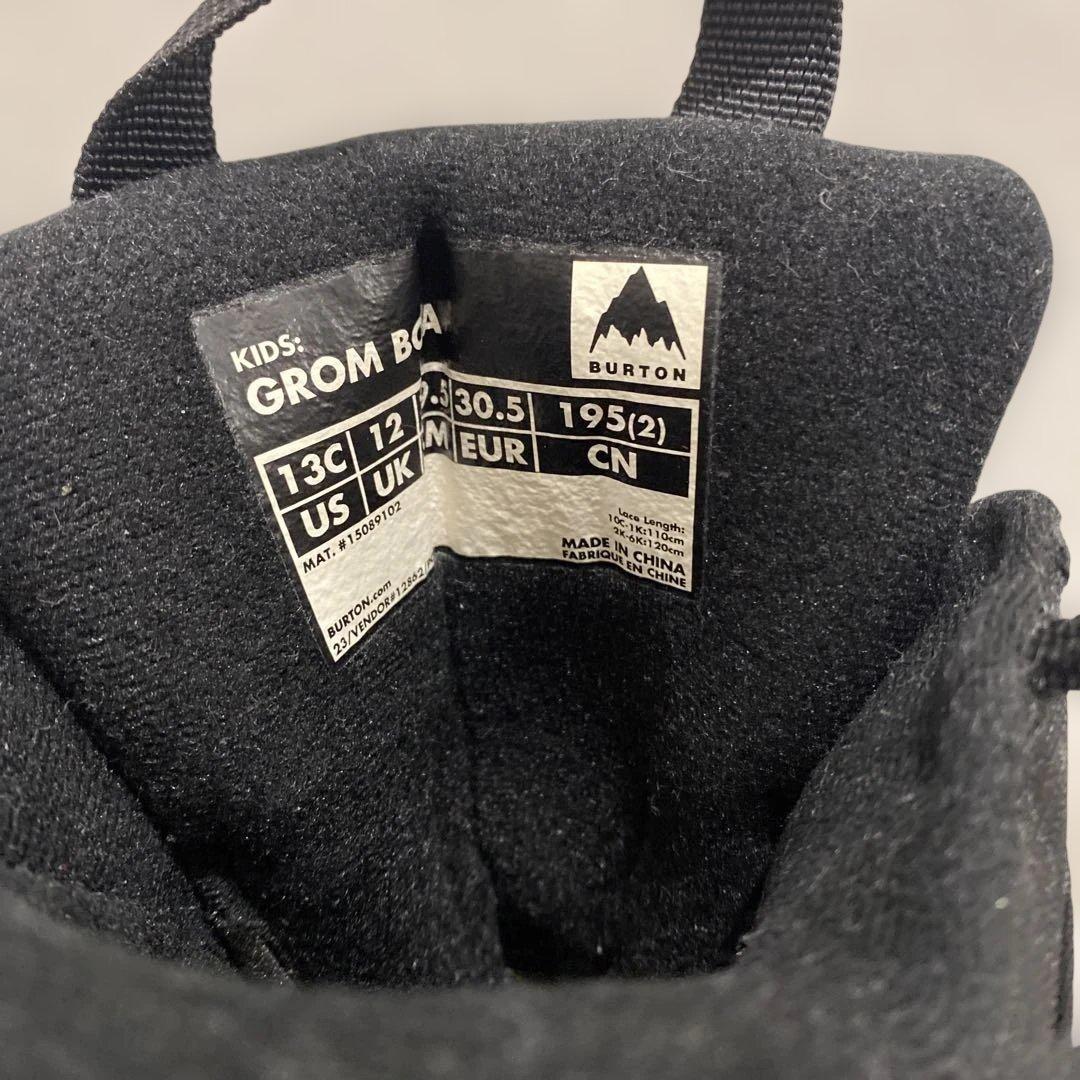 BURTON GROM スノーボードブーツ 子ども用19.5㎝