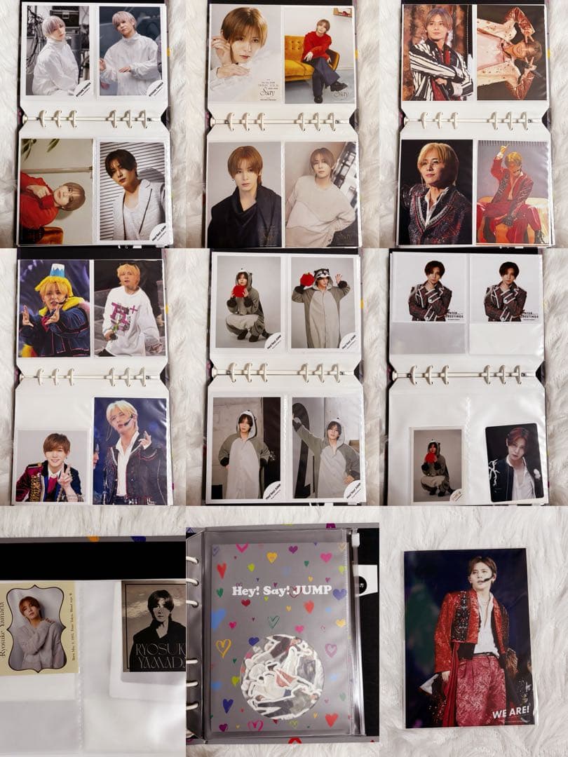 山田涼介　Hey!Say!JUMP 公式写真　ビジュアルカード　デタカ　シール