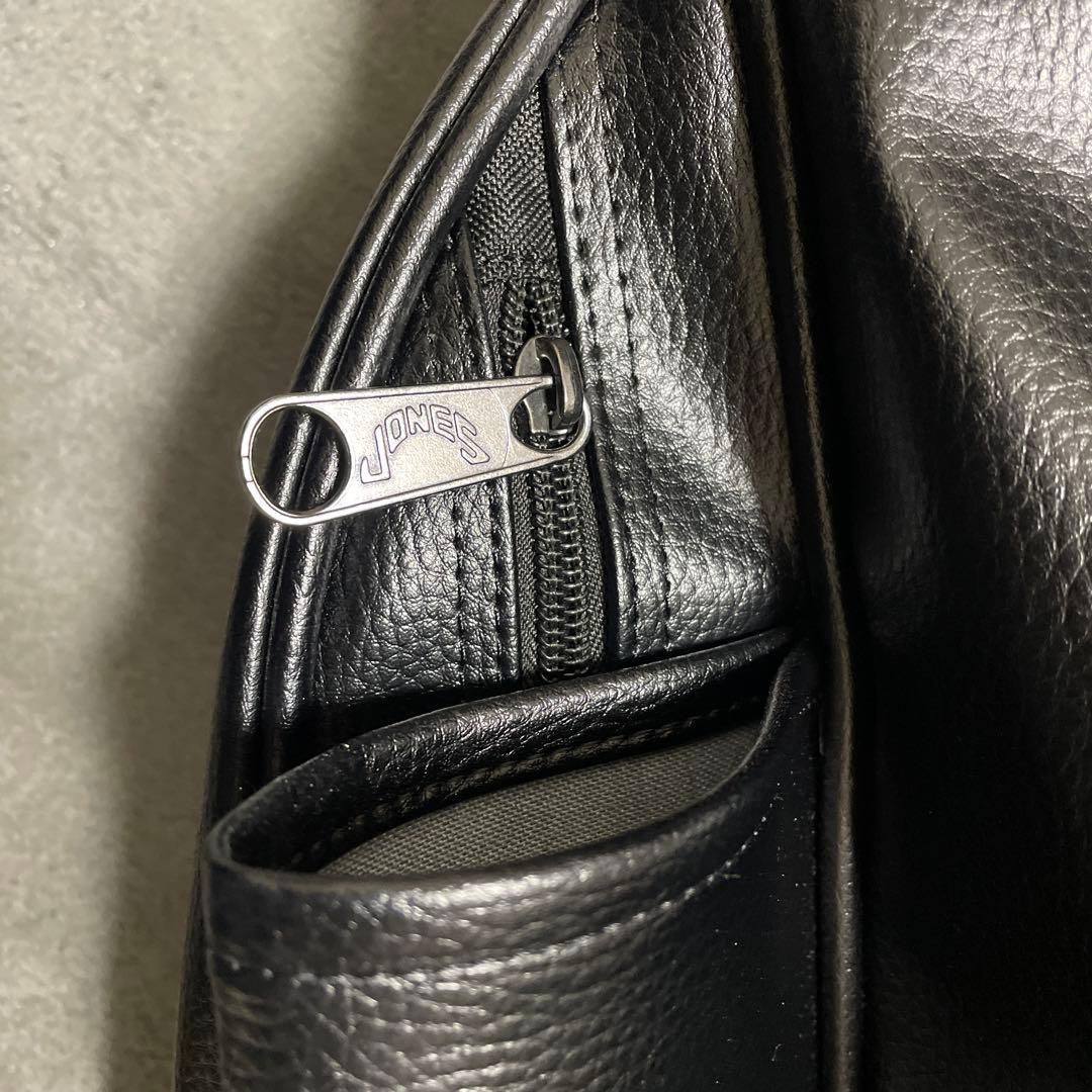 【美品】ジョーンズJONES Original All PU Black