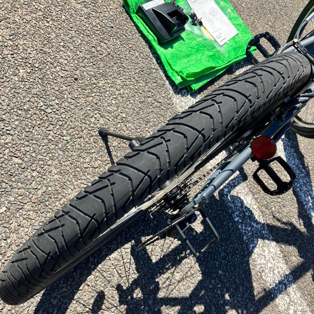 【美品】 パナソニック 電動アシスト自転車 ハリヤ BE-ELH642V2