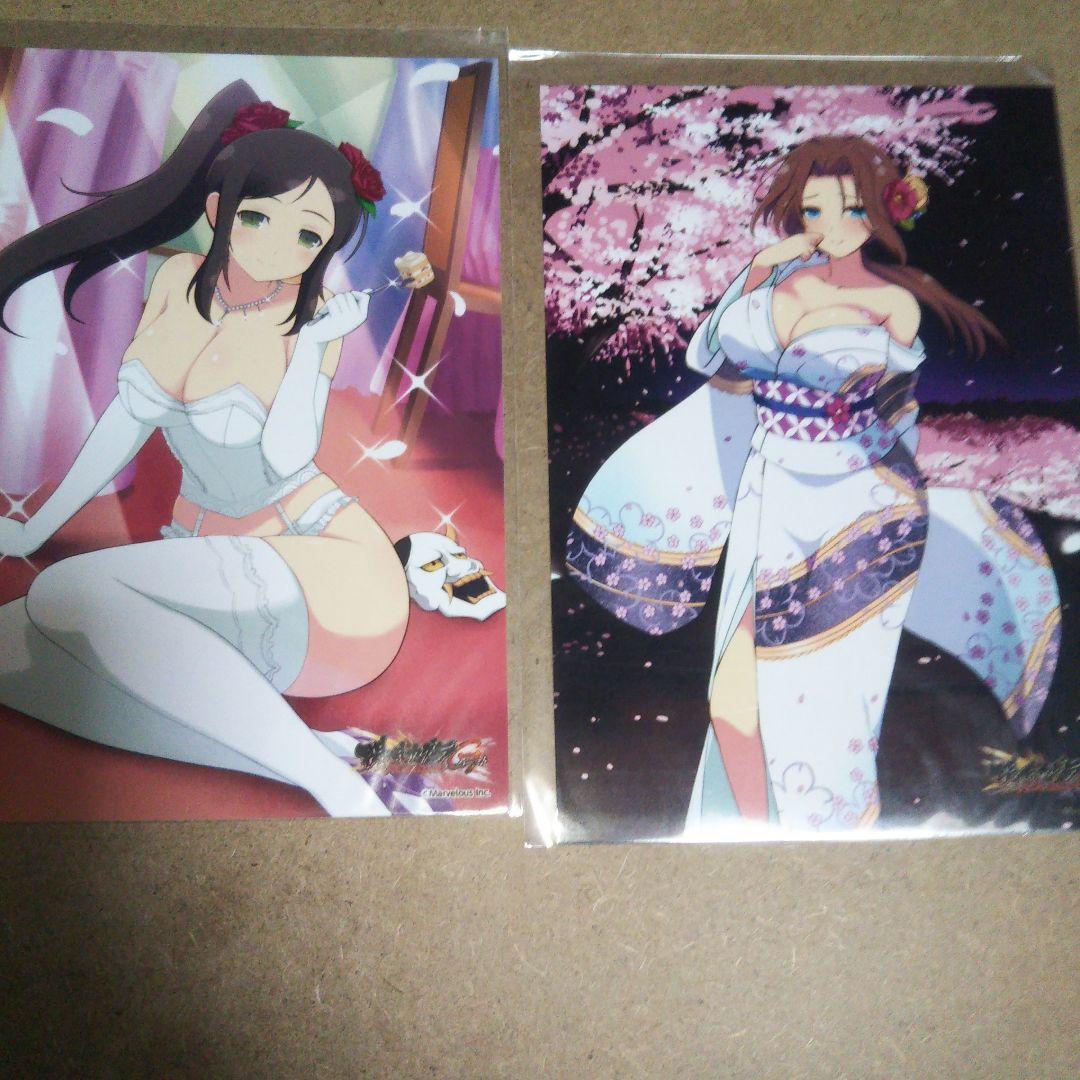 閃乱カグラ ウェディングドレス 銀塩ブロマイド 11枚セット