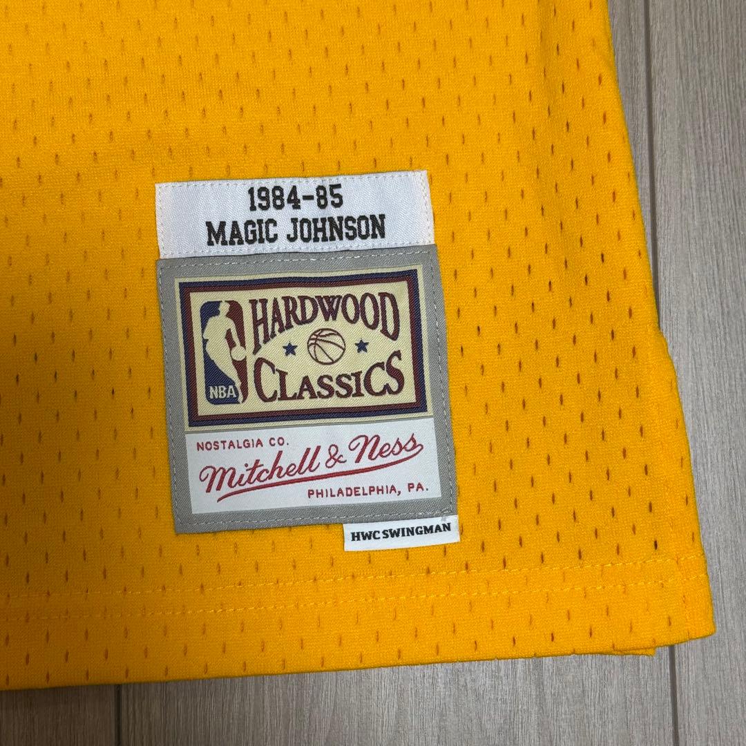 Mitchell＆Ness スウィングマンジャージ マジックジョンソン XL