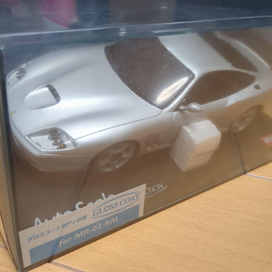 京商 MR-02 RM フェラーリ575M シルバー ミニッツ