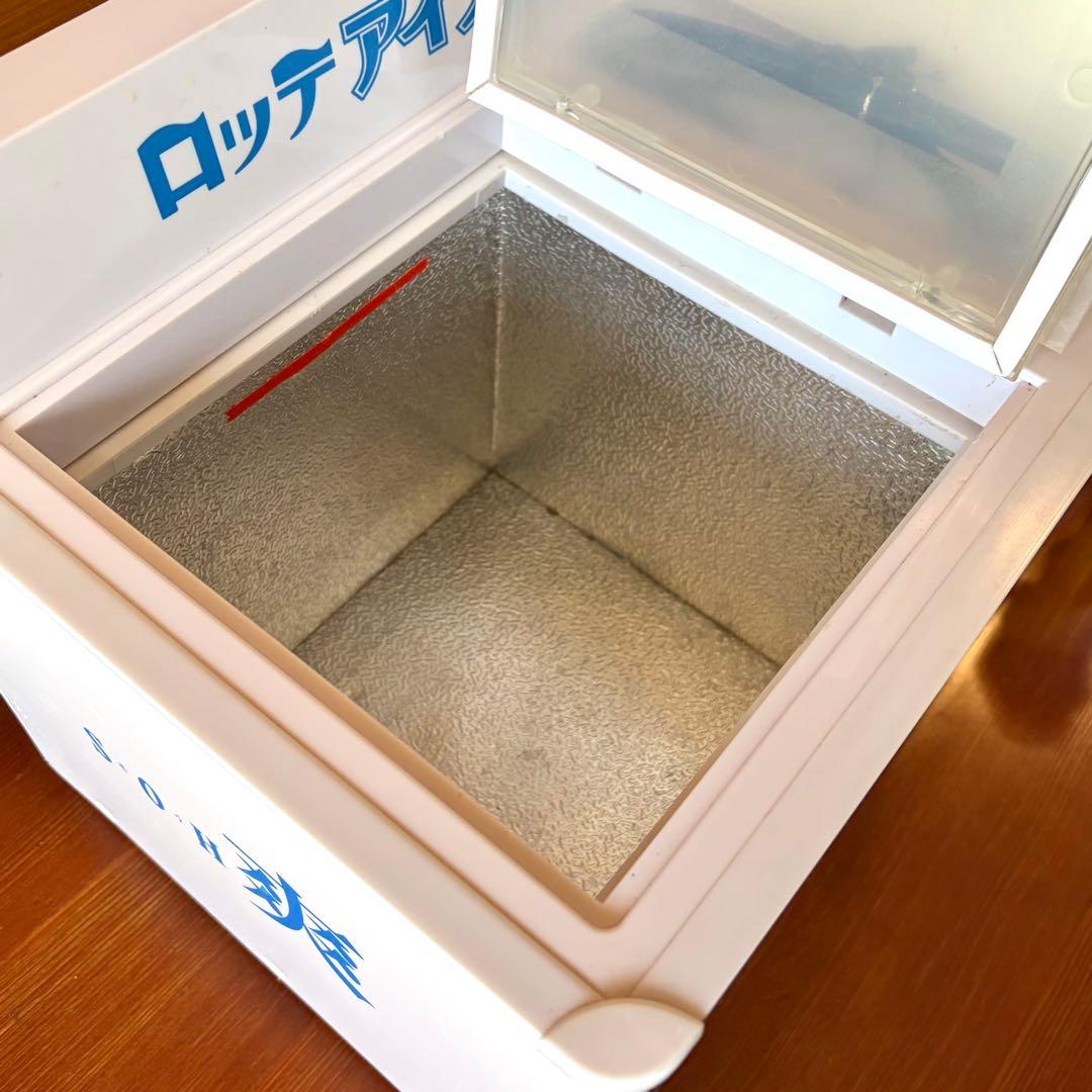 ロッテ アイスクリーム爽30周年 冷凍庫　非売品　動作確認済み