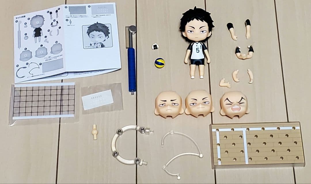 ねんどろいど　ハイキュー!!　木兎·赤葦