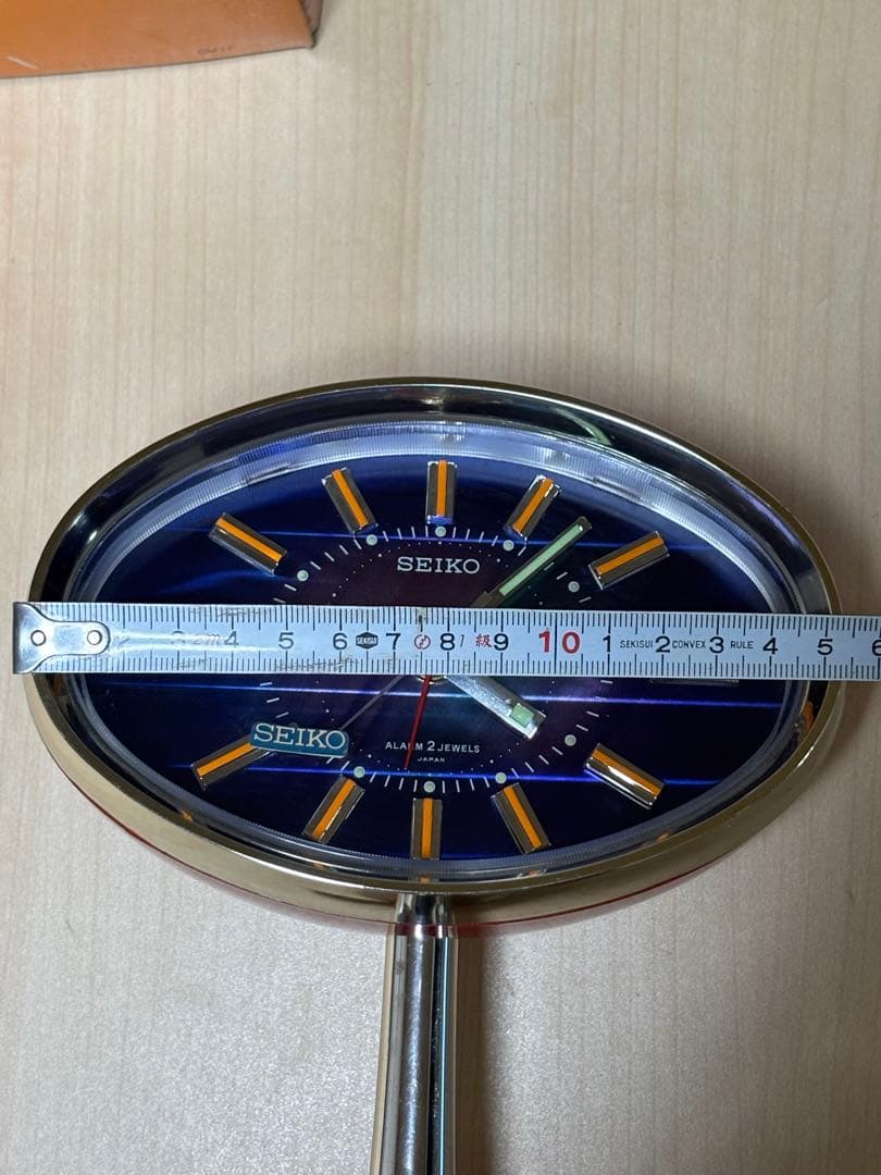 SEIKO セイコー　服部時計店　置時計 昭和レトロ
