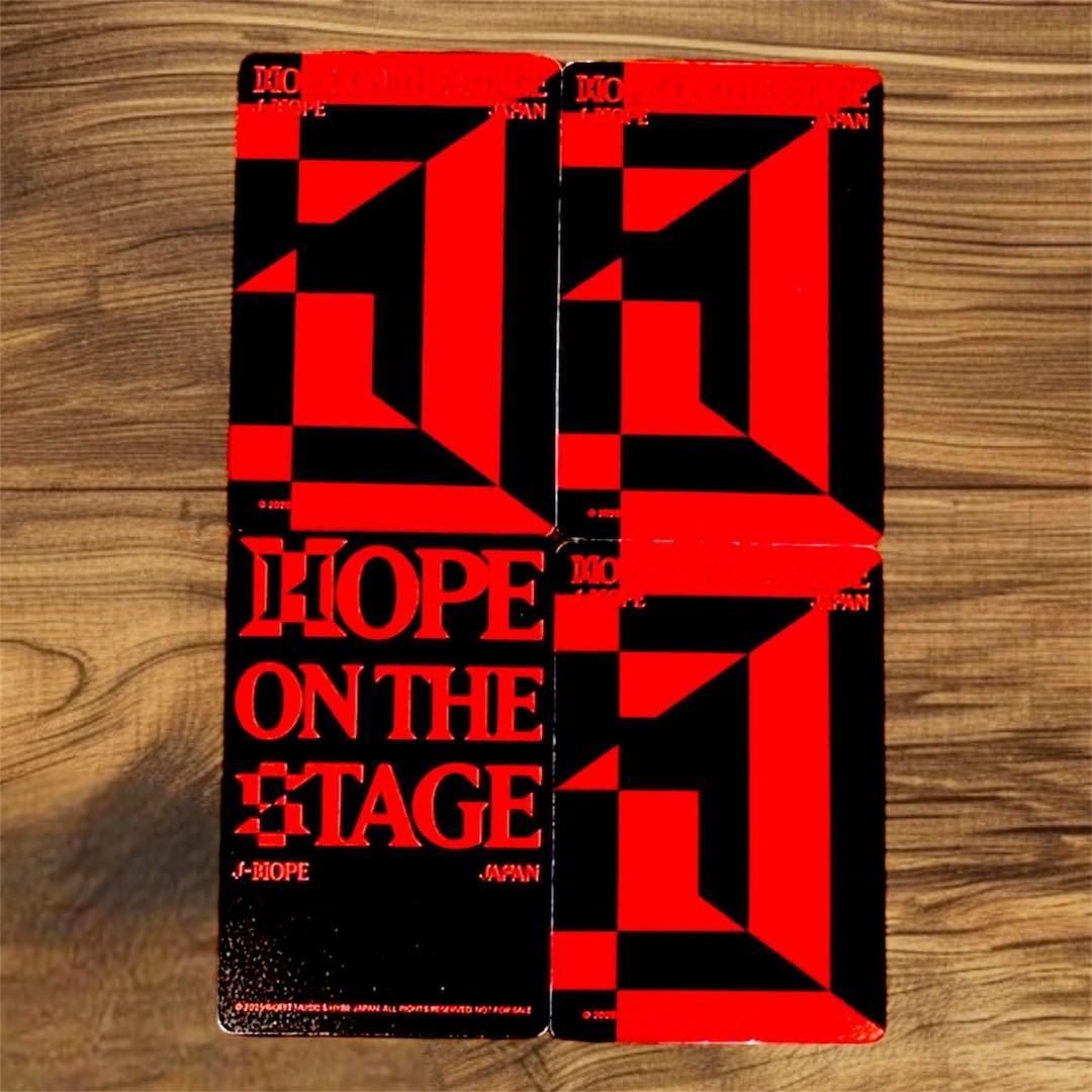 j-hope HOPE ON THE STAGE in JAPAN トレカ 他