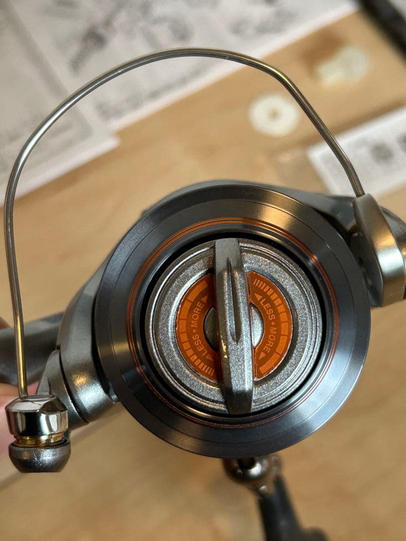 Shimano ELF C5000 リール　換えスプール　カスタムハンドル