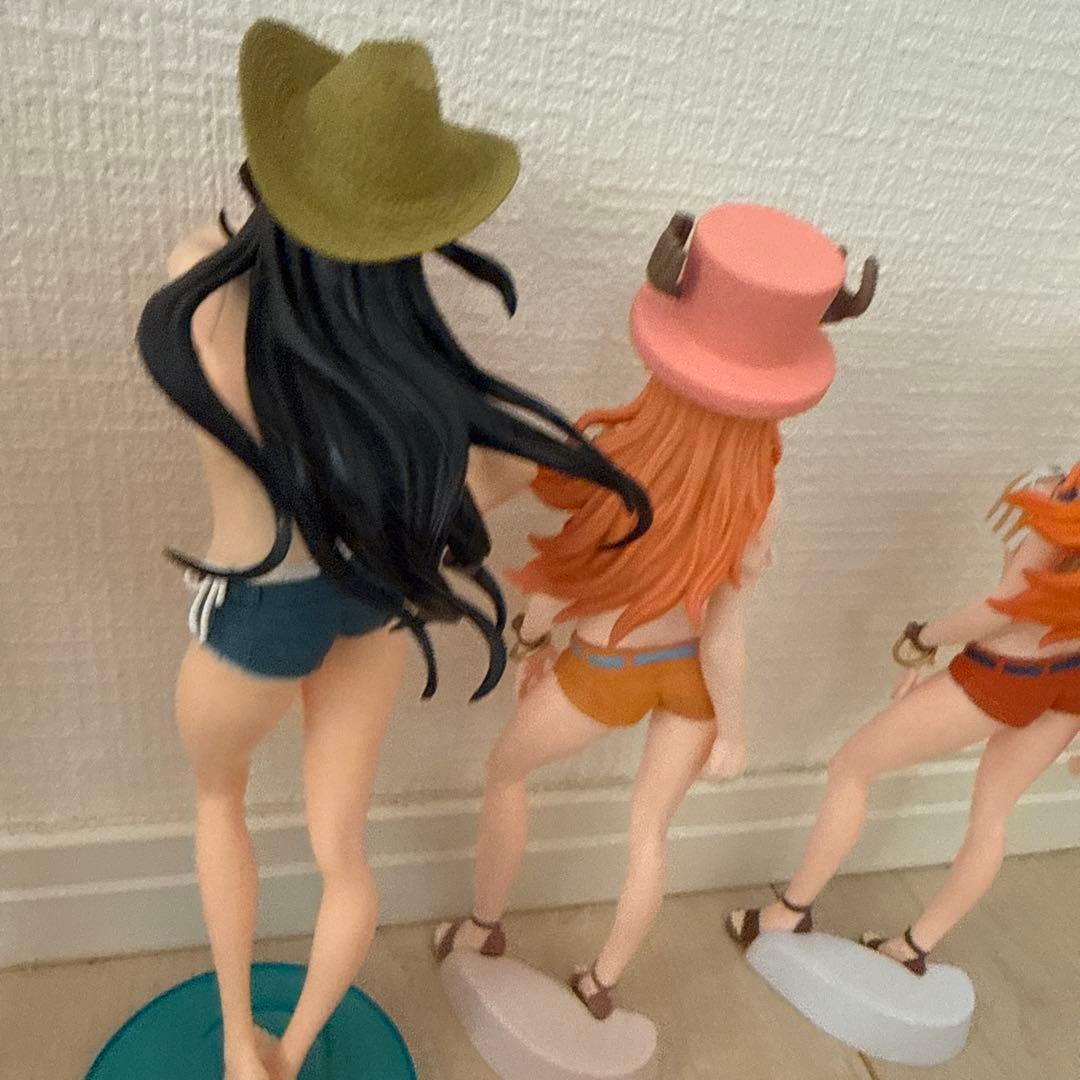 ONE PIECE ワンピース 水着 フィギュア セット 7体 GLITTER