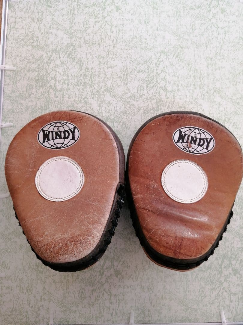 ウィンディ　WINDY パンチングミット レザー 　キックボクシング