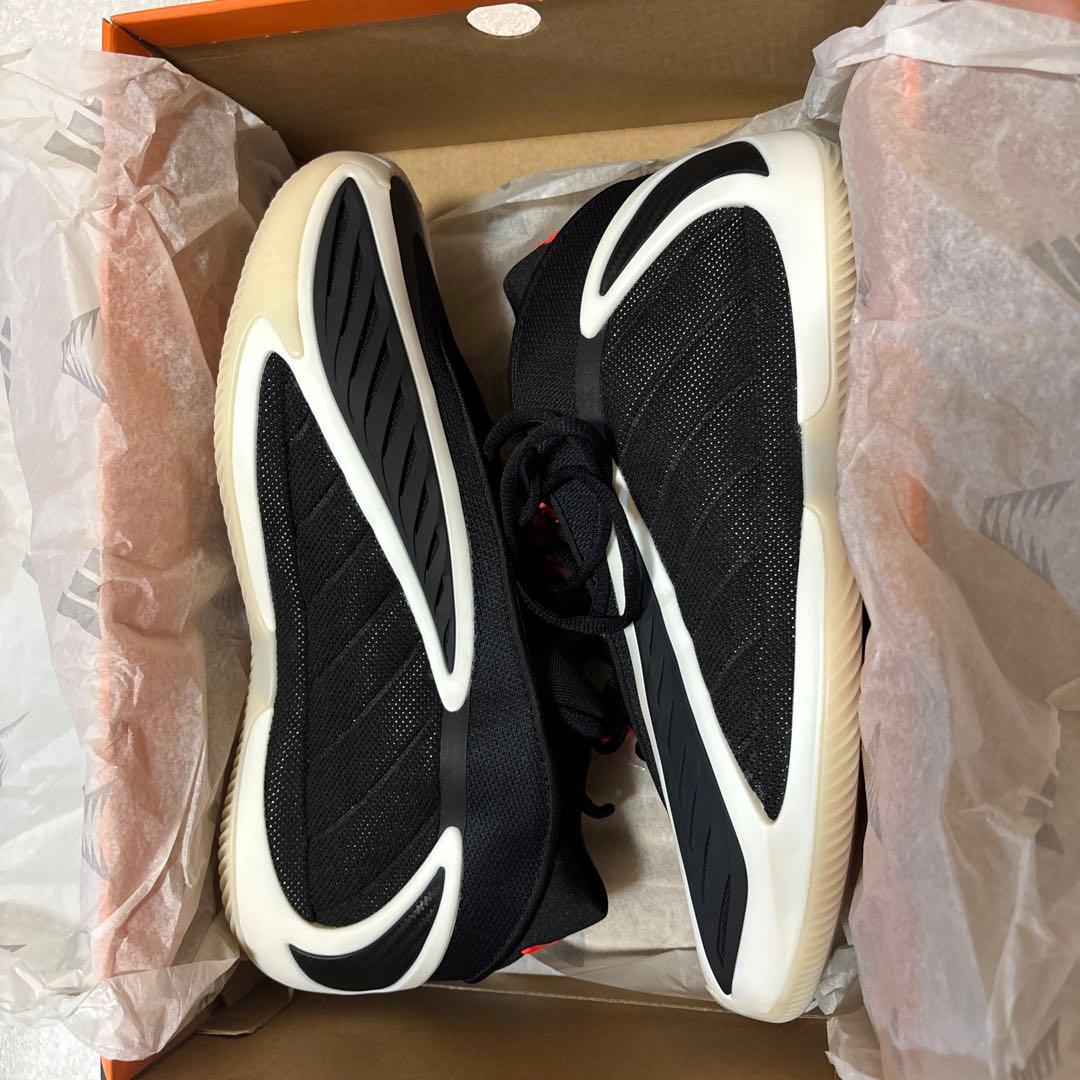 adidas バスケットボールシューズ ブラック/ホワイト/レッド