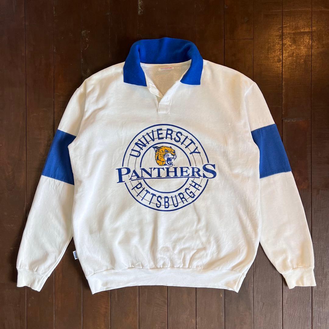【DODGER ドジャー】PITTSBURGH PANTHERS ラガーシャツ