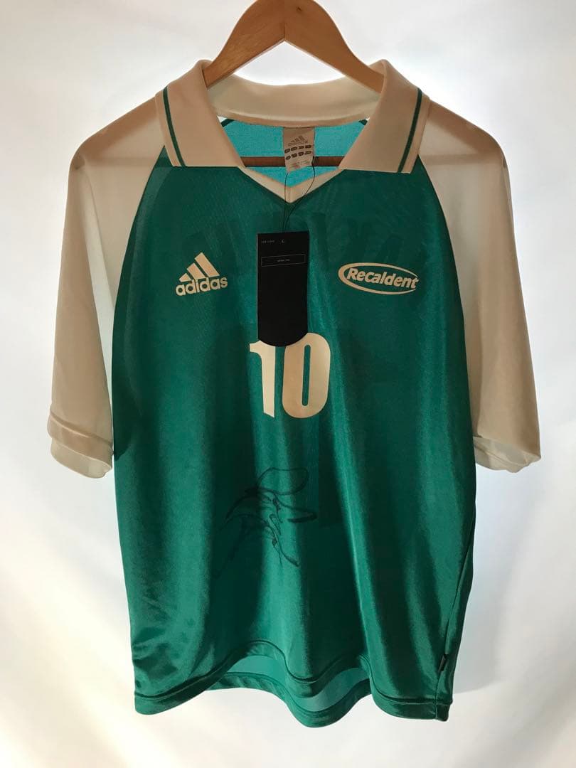 新品正規品adidasリカルデントガム限定「10」中村俊輔 半袖 Lユニフォーム