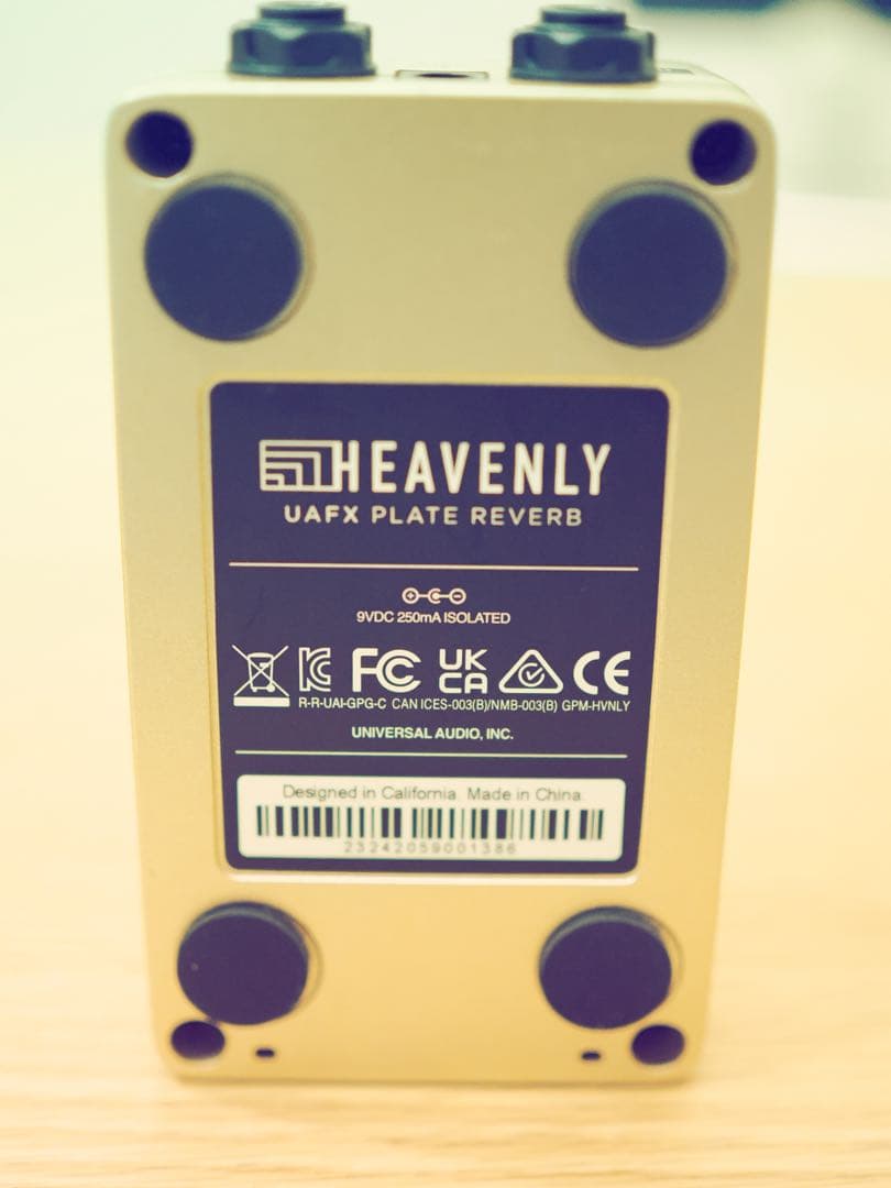 ギター UNIVERSAL AUDIO Heavenly Plate Reverb
