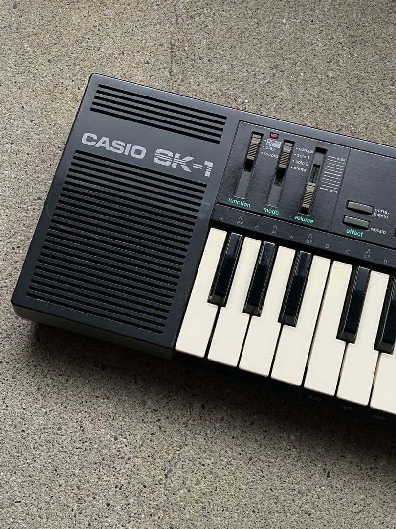 【動作良品】CASIO SK-1 サンプリングキーボード カシオ 名機 Lofi