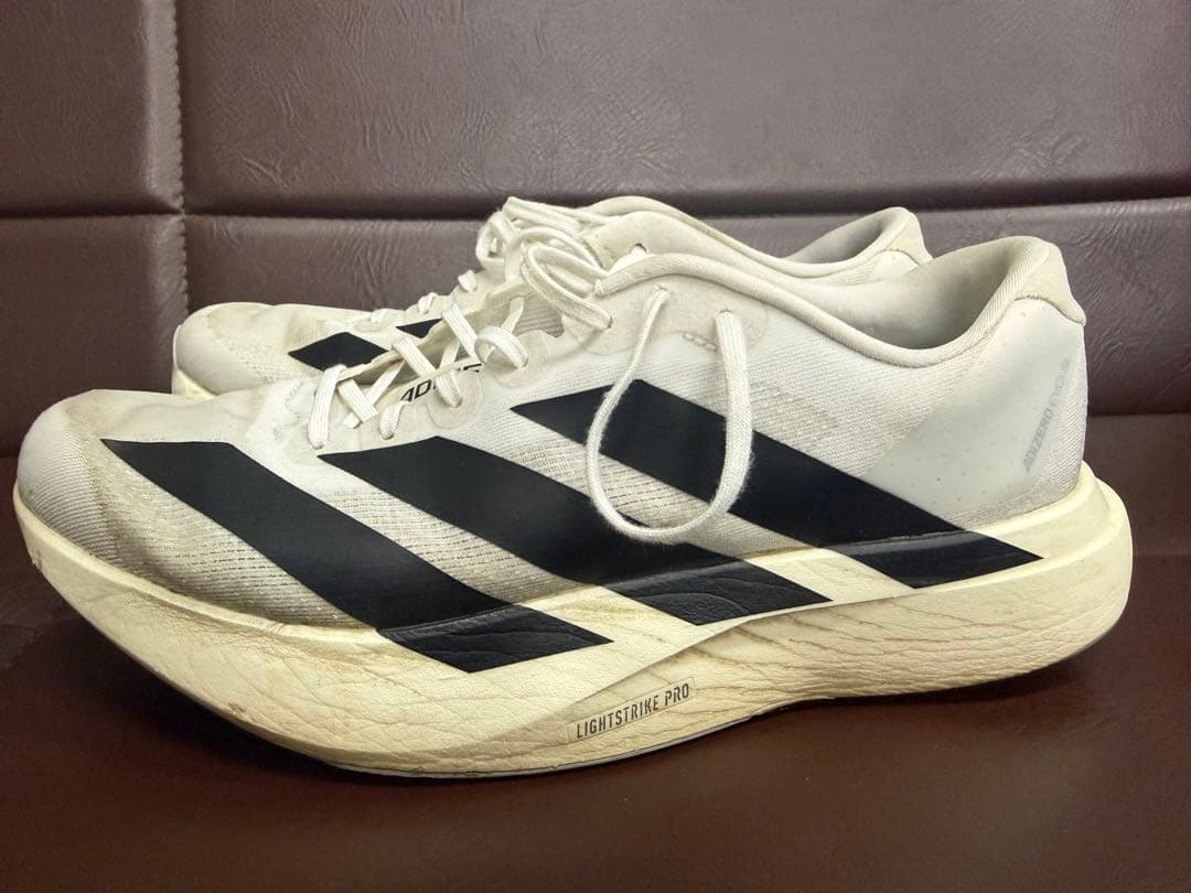 adizero Evo SL M ホワイト/ブラック　28.0cm
