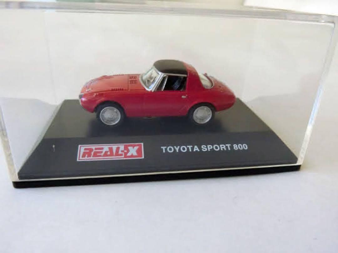 TOYOTA トヨタSPORT800 ミニカー ケース付き