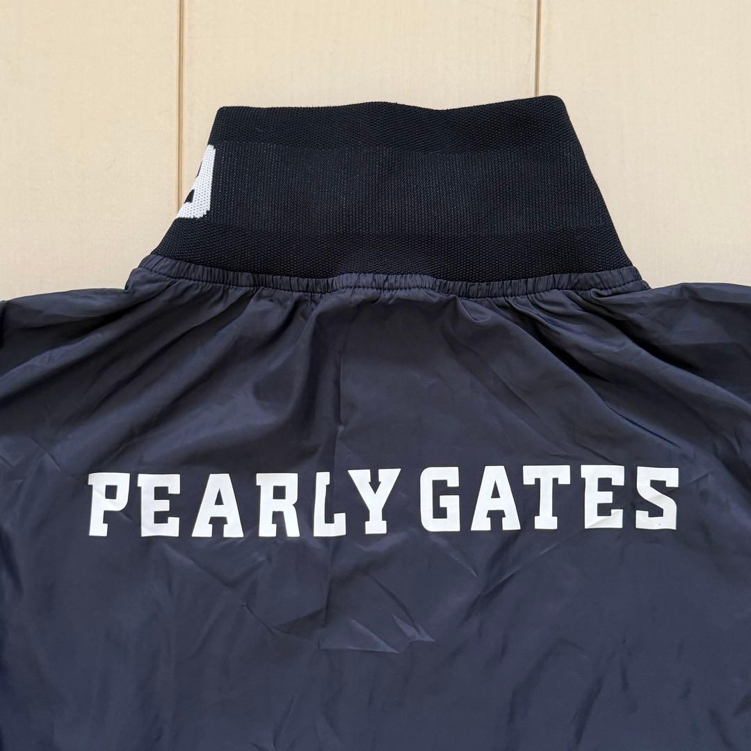 【PEARLY GATES】サイズ3紺フルジップジャケットパーリーゲイツ上着