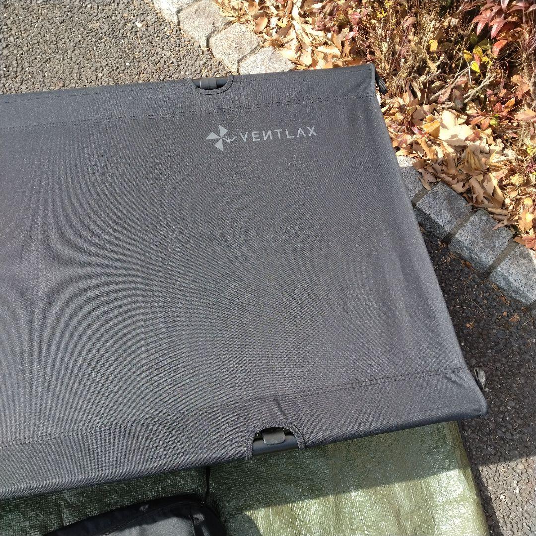 VENTLAX 2WAY ADJUSTABLE COT ブラック