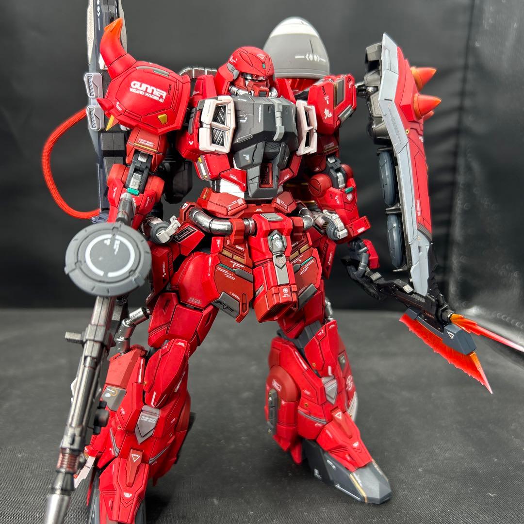 ガンプラ　塗装済み完成品　修正改造　MG