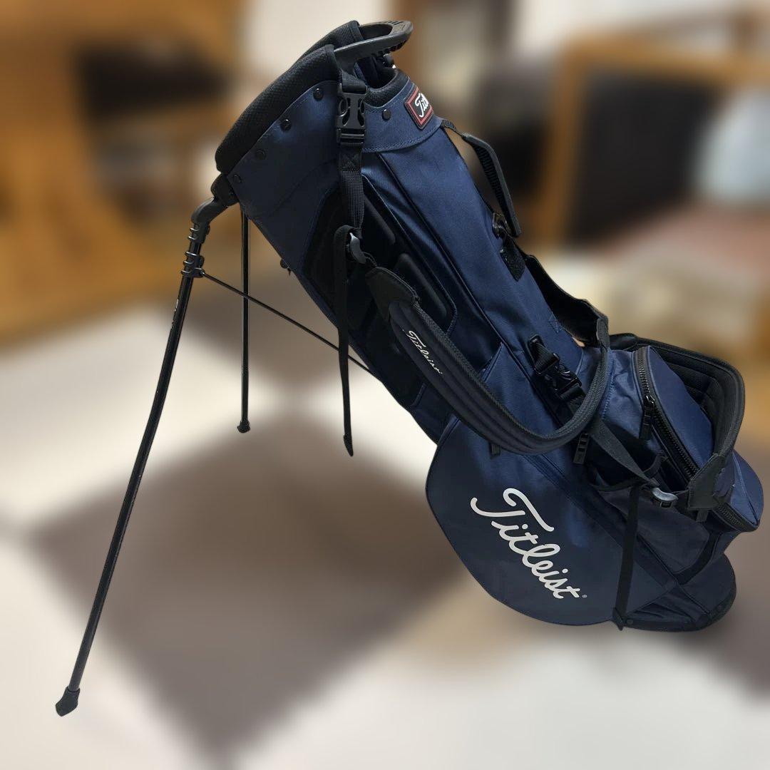 Titleist プレイヤーズ4 ゴルフスタンドバッグ ネイビー