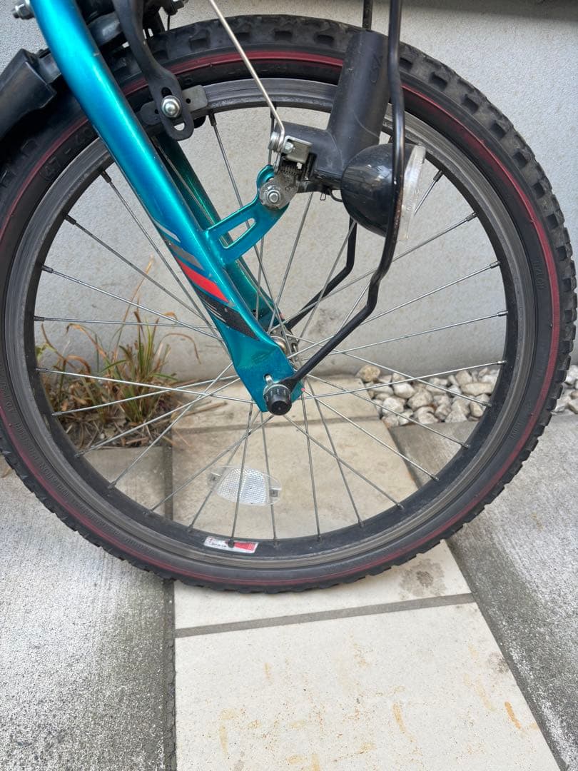 「引取限定」　BRIDGESTONE 子供用自転車 前カゴ付き