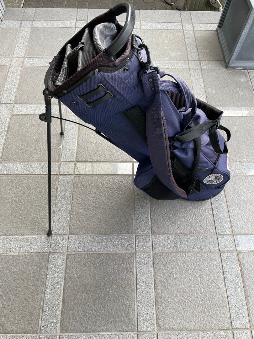 限定モデル JONES Trouper キャディバッグ ネイビー
