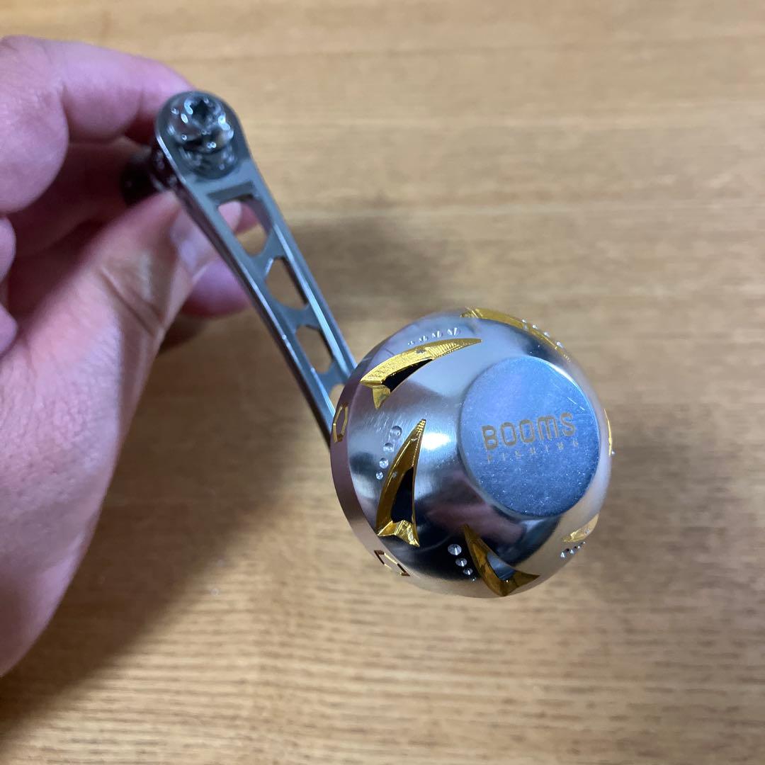 美品　シマノ用　ダイワ変更可能　ハイテン　パワーハンドル　65-70 スタンド