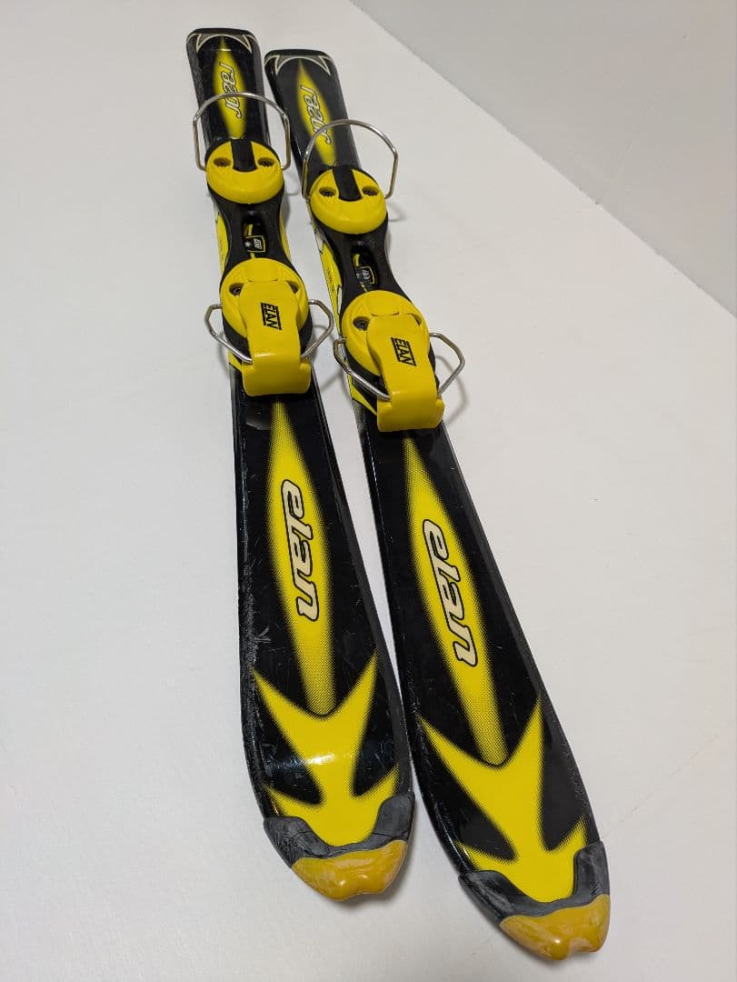 elan　ショートスキー　✕　SALOMON　ブーツ　24.5cm 板ケース付き