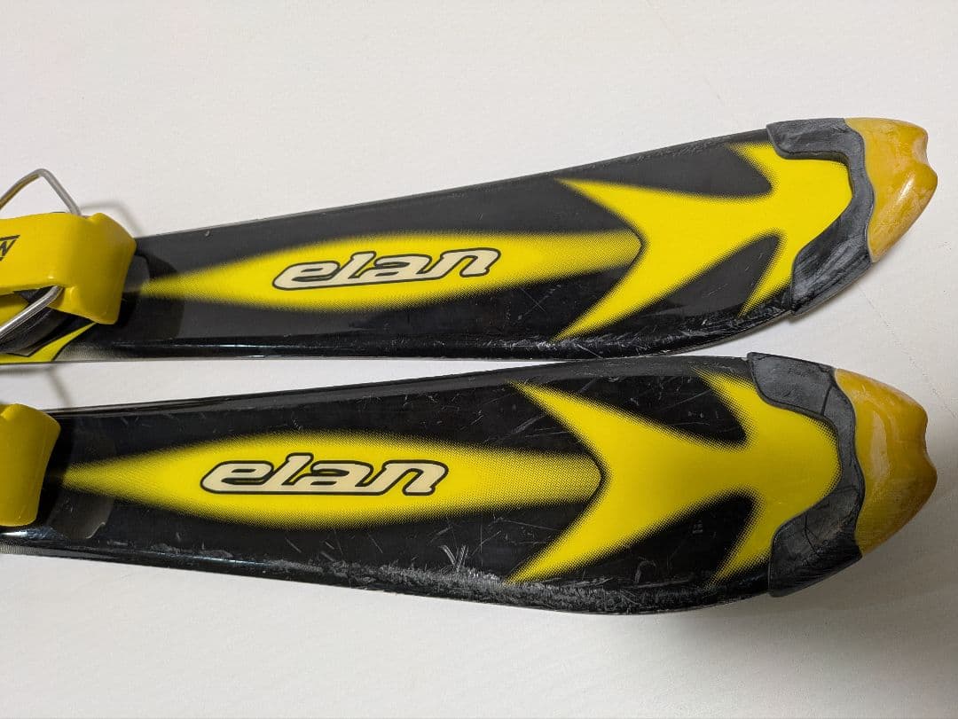 elan　ショートスキー　✕　SALOMON　ブーツ　24.5cm 板ケース付き