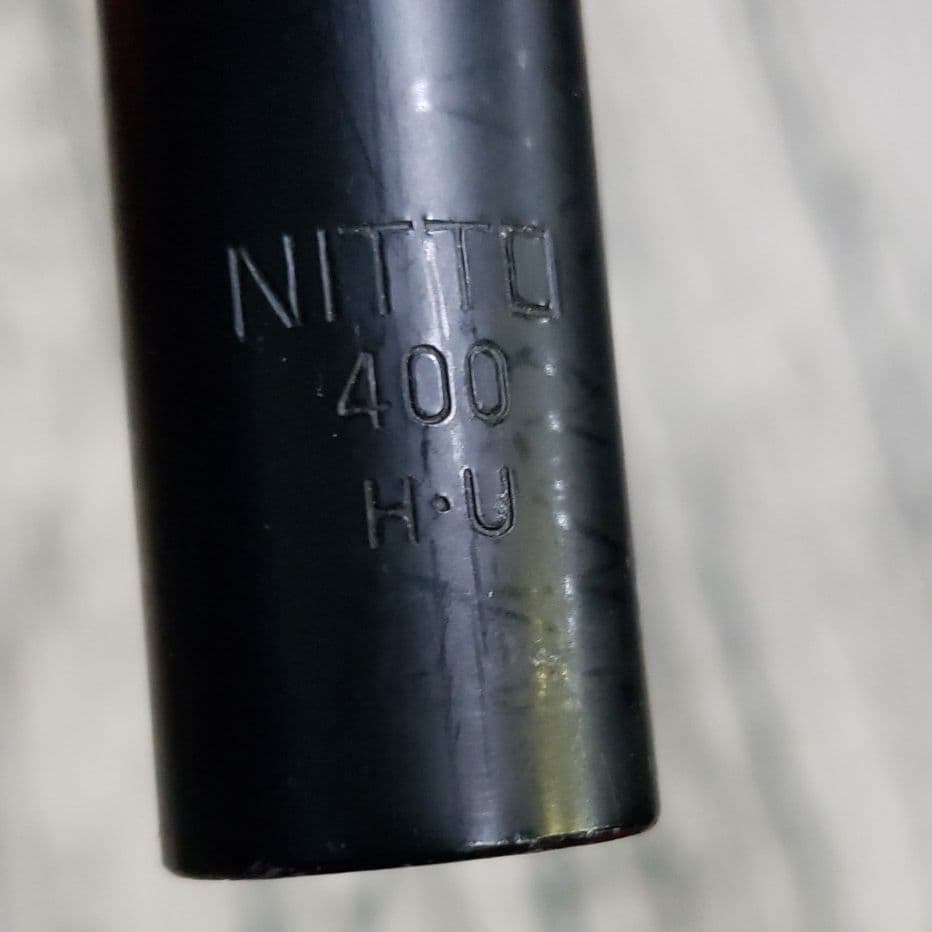 Nitto ハンドル　ロードレーサー　ピスト　ドロップ　黒