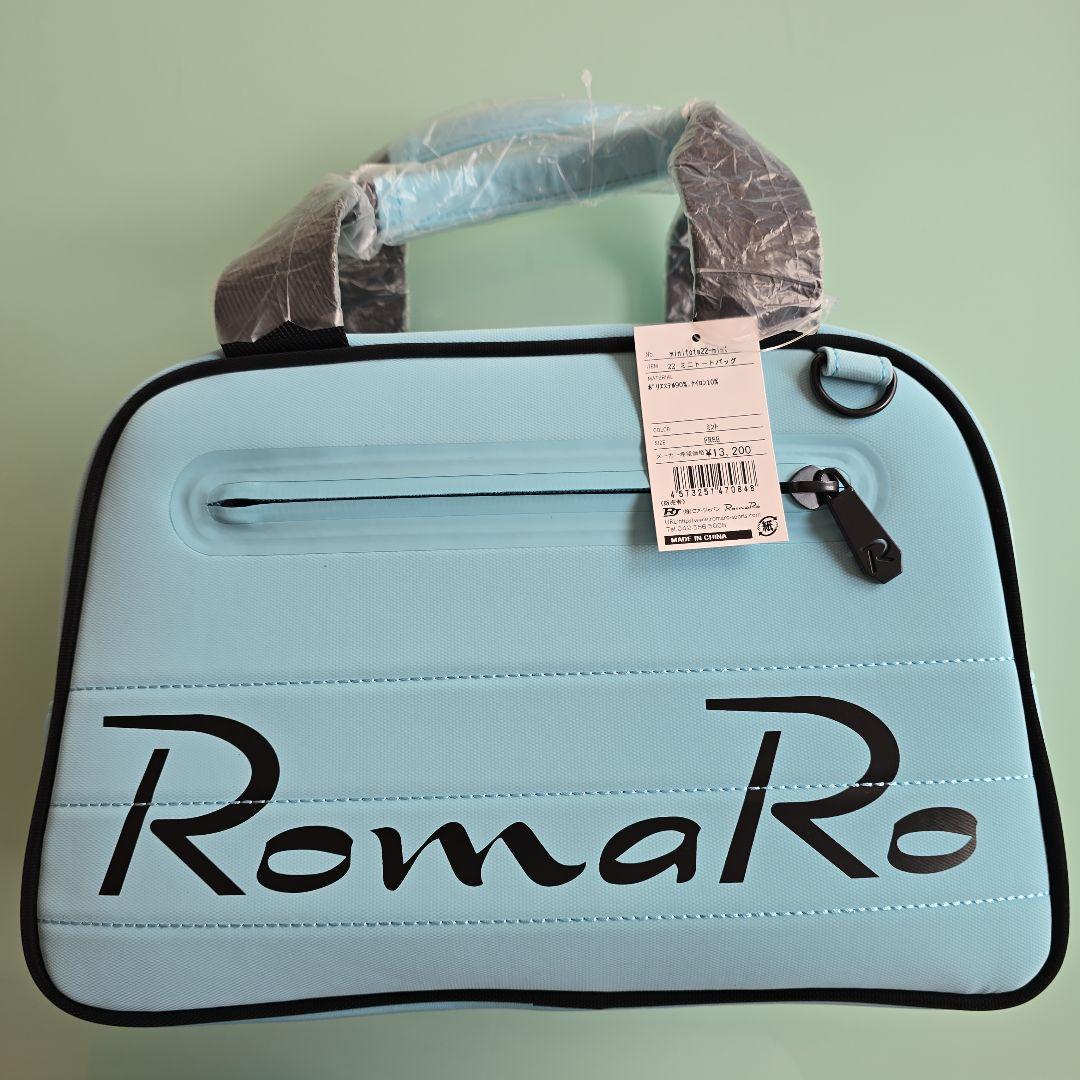 新品　RomaRo 水色 ゴルフカートバッグ