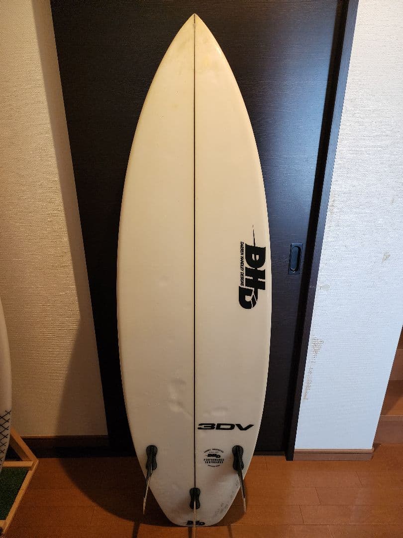 DHD 3DV ショートボード ホワイト　手渡し限定