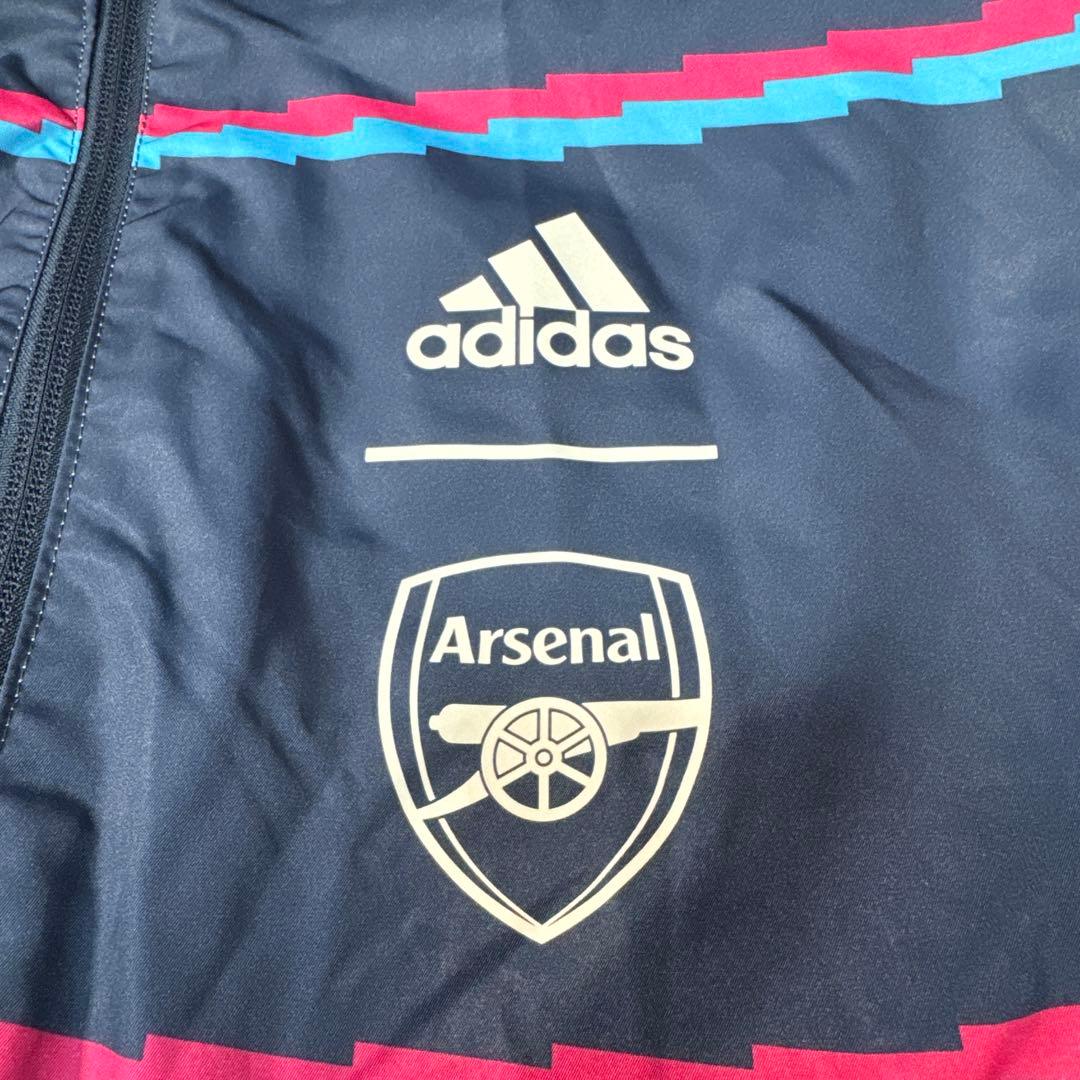 adidas アディダス　アーセナル　ナイロンジャケット　リバーシブル