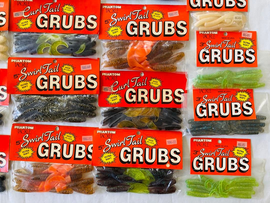 【希少】新品未使用 ワーム GRUBS グラブ 34袋セット