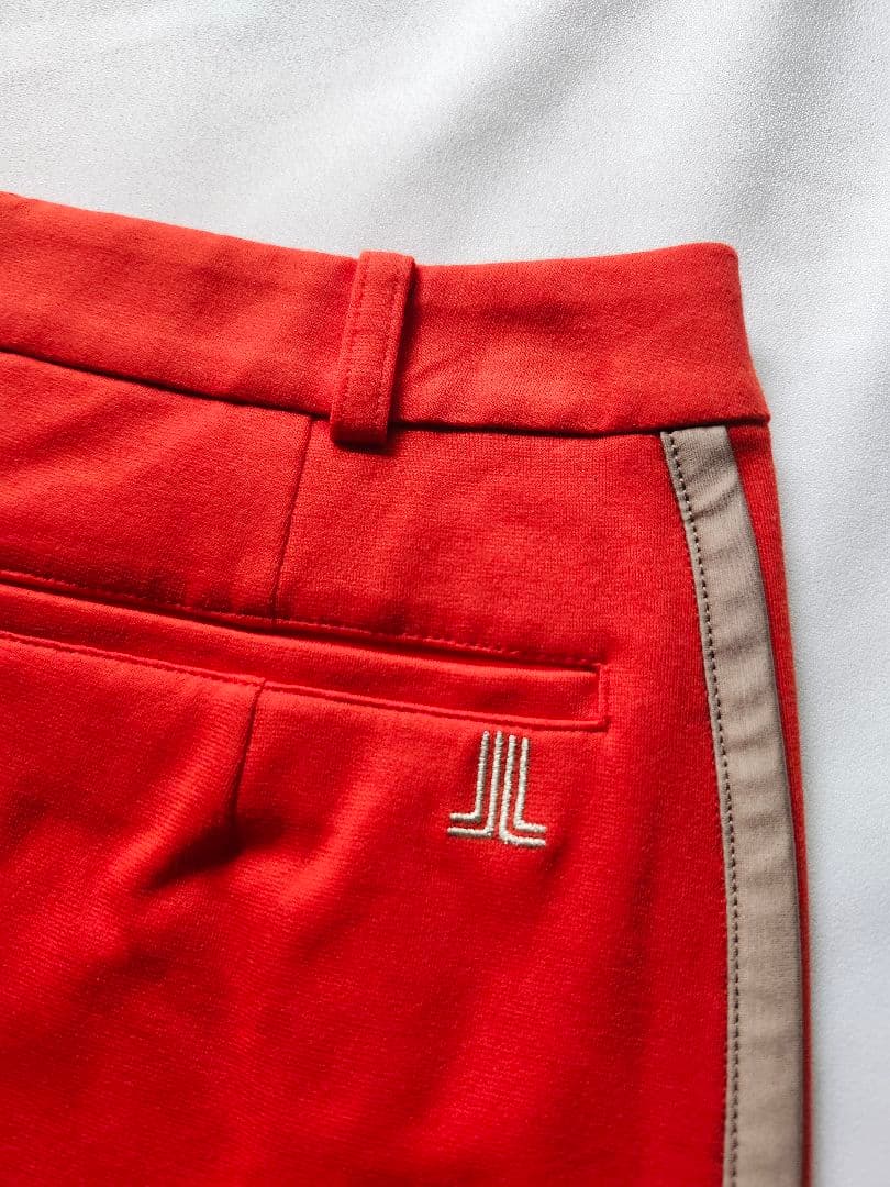 美品　LANVIN SPORT　ランバンゴルフ　オレンジ　ゴルフスカート