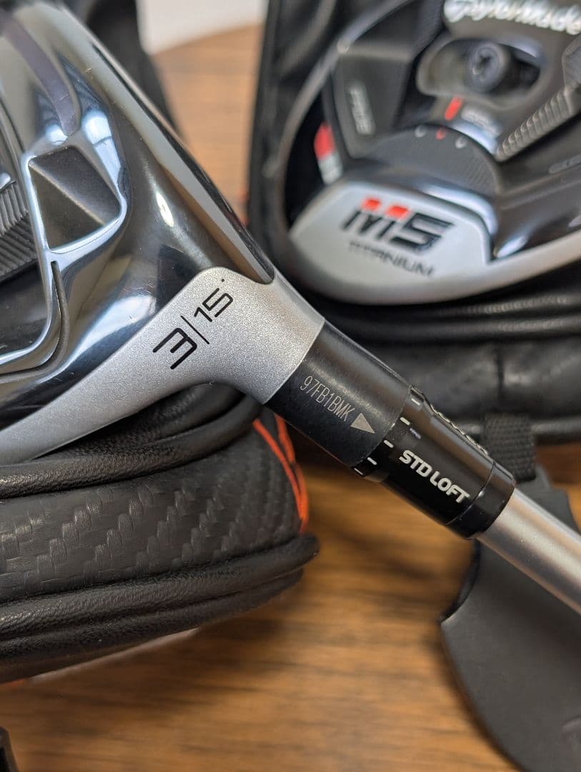 TaylorMadeM5 FW 3番5番シャフトクロカゲSと純正シャフト2本付き
